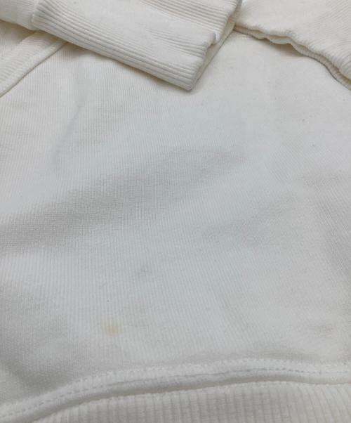 MM6 Maison Margiela（エムエムシックスメゾンマルジェラ）MM6 Maison Margiela (エムエムシックス メゾンマルジェラ) グラフィックフーディ ホワイト サイズ:SIZE Mの古着・服飾アイテム