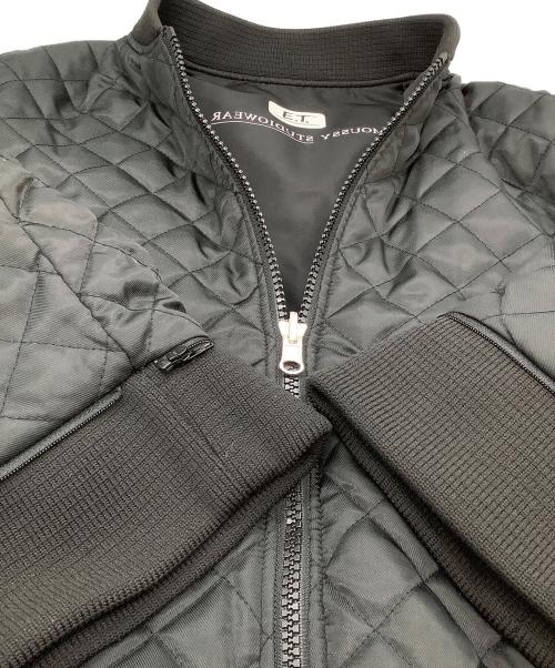 MOUSSY STUDIOWEAR（マウジースタジオウエア）MOUSSY STUDIOWEAR (マウジースタジオウエア) E.T. リバーシブルMA-1ジャケット ブラック サイズ:SIZE Freeの古着・服飾アイテム