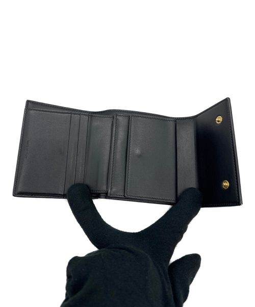 CELINE（セリーヌ）CELINE (セリーヌ) コンパクトウォレット ブラックの古着・服飾アイテム