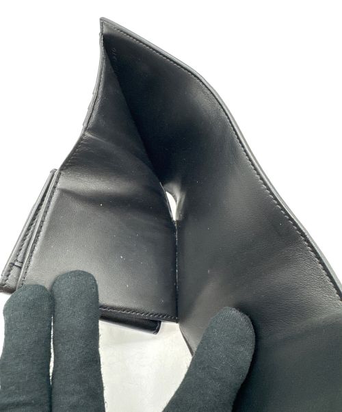 CELINE（セリーヌ）CELINE (セリーヌ) コンパクトウォレット ブラックの古着・服飾アイテム