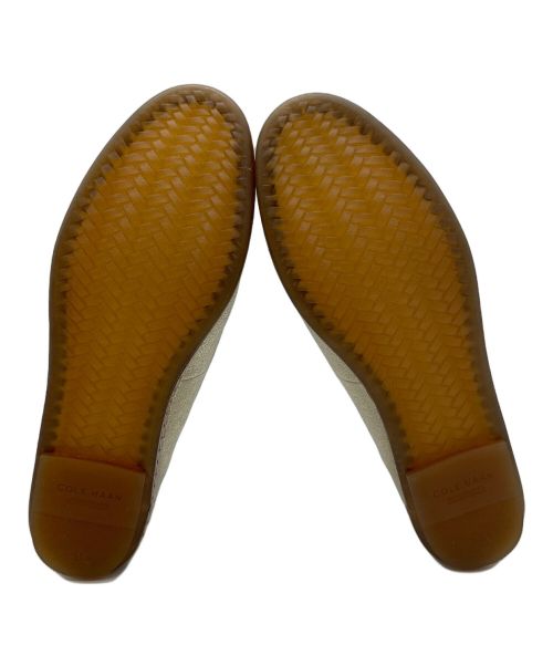 COLE HAAN（コールハーン）COLE HAAN (コールハーン) フラットパンプス シャンパンゴールド サイズ:5 1/2の古着・服飾アイテム