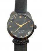 Kate Spadeケイトスペード）の古着「腕時計」｜ブラック