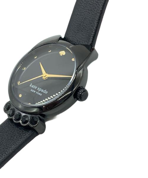 Kate Spade（ケイトスペード）Kate Spade (ケイトスペード) 腕時計 ブラックの古着・服飾アイテム