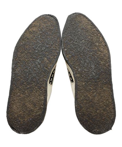 GEORGE COX（ジョージコックス）GEORGE COX (ジョージコックス) ラバーソールレザーシューズ ブラック×ホワイト サイズ:9の古着・服飾アイテム