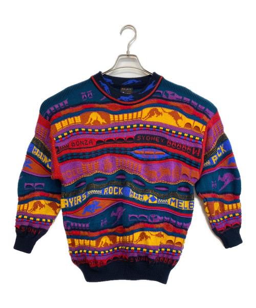 Emaroo（エマルー）Emaroo (エマルー) 厚手ニット マルチカラー サイズ:SIZE UK12の古着・服飾アイテム