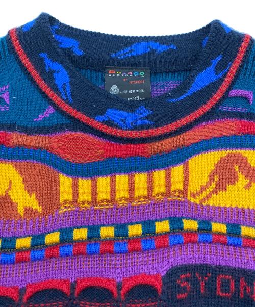 Emaroo（エマルー）Emaroo (エマルー) 厚手ニット マルチカラー サイズ:SIZE UK12の古着・服飾アイテム