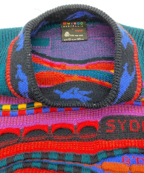 Emaroo（エマルー）Emaroo (エマルー) 厚手ニット マルチカラー サイズ:SIZE UK12の古着・服飾アイテム
