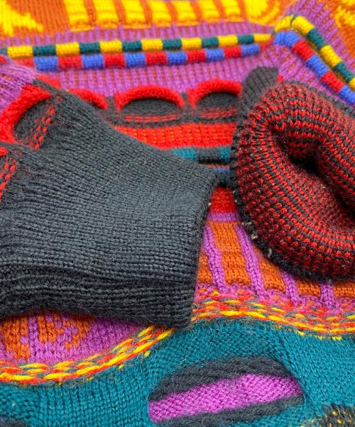 Emaroo（エマルー）Emaroo (エマルー) 厚手ニット マルチカラー サイズ:SIZE UK12の古着・服飾アイテム