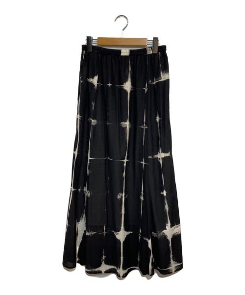 Spick and Span（スピックアンドスパン）Spick and Span (スピックアンドスパン) タイダイスカート ブラック×グレー サイズ:ＦＲＥＥの古着・服飾アイテム