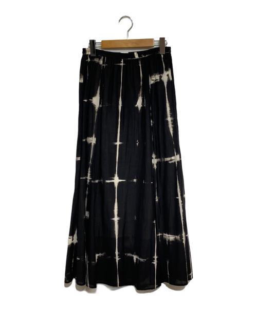 Spick and Span（スピックアンドスパン）Spick and Span (スピックアンドスパン) タイダイスカート ブラック×グレー サイズ:ＦＲＥＥの古着・服飾アイテム