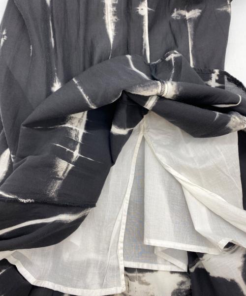 Spick and Span（スピックアンドスパン）Spick and Span (スピックアンドスパン) タイダイスカート ブラック×グレー サイズ:ＦＲＥＥの古着・服飾アイテム