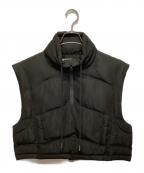 TODAYFULトゥデイフル）の古着「キルティングコンパクトベスト」｜ブラック