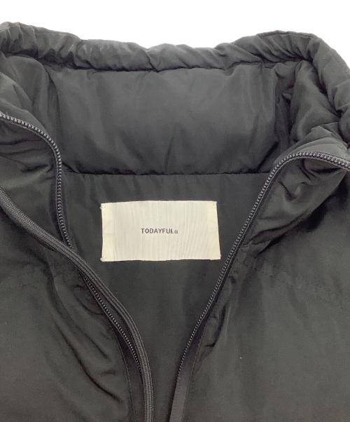 TODAYFUL（トゥデイフル）TODAYFUL (トゥデイフル) キルティングコンパクトベスト ブラック サイズ:SIZE 38の古着・服飾アイテム
