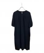 MACKINTOSH LONDONマッキントッシュ ロンドン）の古着「サッカーストレッチワンピース」｜ネイビー