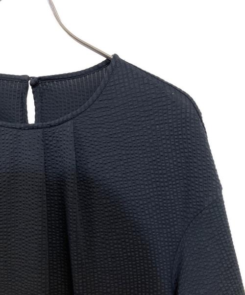 MACKINTOSH LONDON（マッキントッシュ ロンドン）MACKINTOSH LONDON (マッキントッシュ ロンドン) サッカーストレッチワンピース ネイビー サイズ:44 未使用品の古着・服飾アイテム