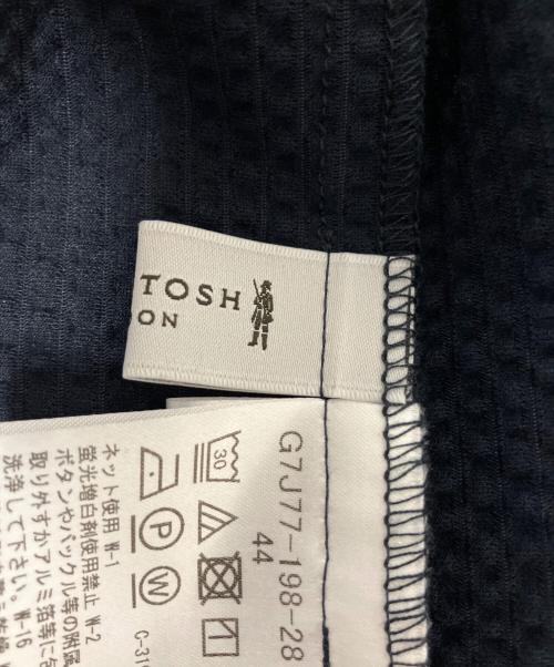 MACKINTOSH LONDON（マッキントッシュ ロンドン）MACKINTOSH LONDON (マッキントッシュ ロンドン) サッカーストレッチワンピース ネイビー サイズ:44 未使用品の古着・服飾アイテム