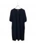 MACKINTOSH LONDON（マッキントッシュ ロンドン）の古着「サッカーストレッチワンピース」｜ネイビー