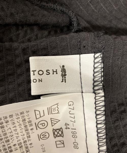 MACKINTOSH LONDON（マッキントッシュ ロンドン）MACKINTOSH LONDON (マッキントッシュ ロンドン) サッカーストレッチワンピース グレー サイズ:44 未使用品の古着・服飾アイテム