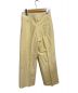 HERMES (エルメス) ローウエストタックパンツ ベージュ サイズ:34：20000円