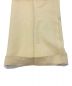 中古・古着 HERMES (エルメス) ローウエストタックパンツ ベージュ サイズ:34：20000円