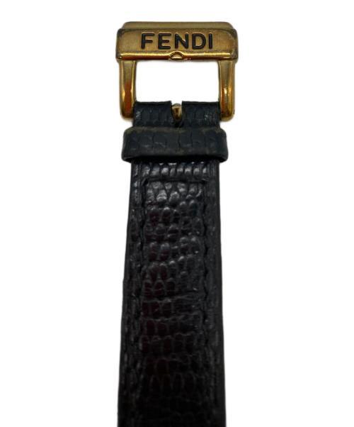 FENDI（フェンディ）FENDI (フェンディ) リストウォッチ ブラックの古着・服飾アイテム