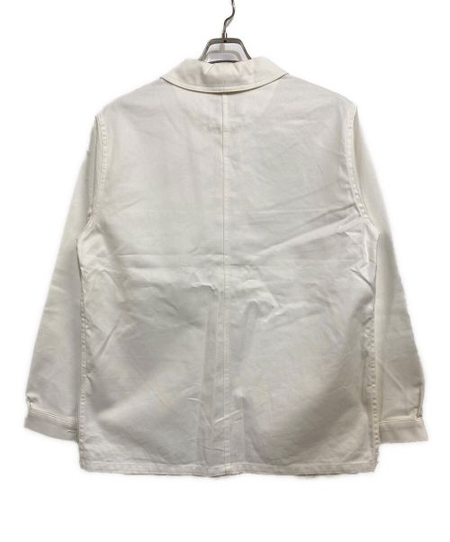 Le Sans Pareil（ル サン パレイユ）Le Sans Pareil (ル サン パレイユ) コットンツイル トラディショナルカバーオール ホワイト サイズ:SIZE　42の古着・服飾アイテム