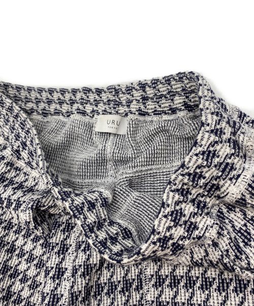 URU（ウル）URU (ウル) CUT&SEWN / EASY PANTS ネイビー サイズ:3の古着・服飾アイテム