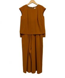 MACKINTOSH PHILOSOPHY（マッキントッシュ フィロソフィー）の古着「セパレート風オールインワン」｜ブラウン