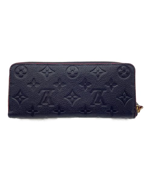 LOUIS VUITTON（ルイ ヴィトン）LOUIS VUITTON (ルイ ヴィトン) ラウンドファスナー財布 ネイビーの古着・服飾アイテム