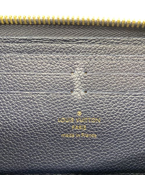 LOUIS VUITTON（ルイ ヴィトン）LOUIS VUITTON (ルイ ヴィトン) ラウンドファスナー財布 ネイビーの古着・服飾アイテム