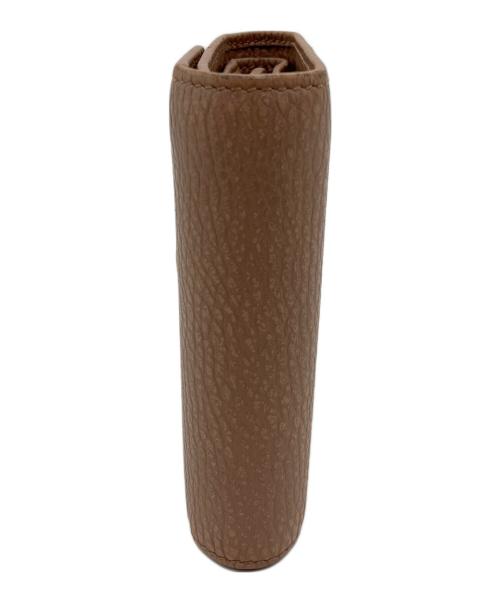 GUCCI（グッチ）GUCCI (グッチ) 3つ折り財布 GGマーモント ピンクの古着・服飾アイテム