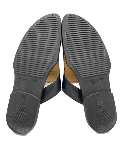 KATHARINE HAMNETT（キャサリンハムネット）KATHARINE HAMNETT (キャサリンハムネット) サンダル ブラック サイズ:Lの古着・服飾アイテム