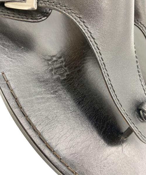 KATHARINE HAMNETT（キャサリンハムネット）KATHARINE HAMNETT (キャサリンハムネット) サンダル ブラック サイズ:Lの古着・服飾アイテム