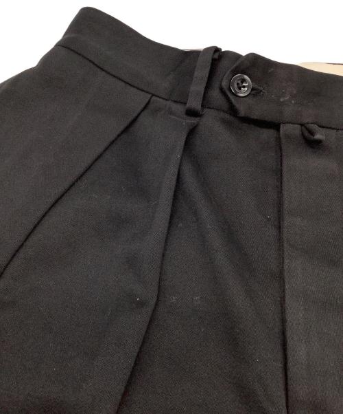 NEAT（ニート）NEAT (ニート) コットンツイル2タックパンツ ブラック サイズ:44の古着・服飾アイテム