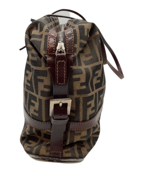 FENDI（フェンディ）FENDI (フェンディ) ミニボストンバッグ ブラウンの古着・服飾アイテム