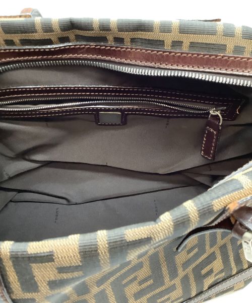 FENDI（フェンディ）FENDI (フェンディ) ミニボストンバッグ ブラウンの古着・服飾アイテム