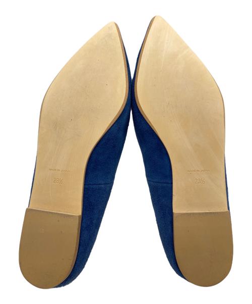 23区（ニジュウサンク）23区 (ニジュウサンク) ボロネーゼローファー ブルー サイズ:23.5ｃｍ 未使用品の古着・服飾アイテム