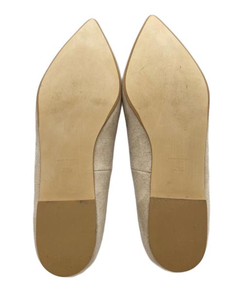 23区（ニジュウサンク）23区 (ニジュウサンク) ボロネーゼローファー ベージュ サイズ:23.5ｃｍ 未使用品の古着・服飾アイテム