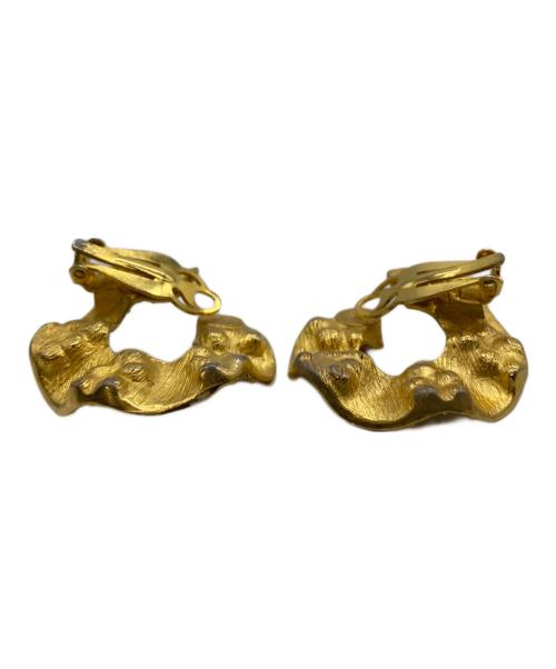 GIVENCHY（ジバンシィ）GIVENCHY (ジバンシィ) ラインストーンイヤリングの古着・服飾アイテム