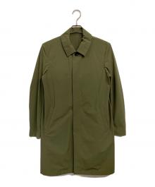 ATTACHMENT（アタッチメント）の古着「2WAYストレッチタフタ ステンカラーコート」｜カーキ