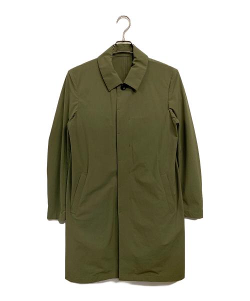 ATTACHMENT（アタッチメント）ATTACHMENT (アタッチメント) 2WAYストレッチタフタ ステンカラーコート カーキ サイズ:SIZE 1の古着・服飾アイテム