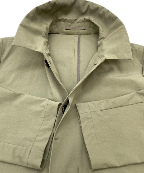 ATTACHMENT（アタッチメント）ATTACHMENT (アタッチメント) 2WAYストレッチタフタ ステンカラーコート カーキ サイズ:SIZE 1の古着・服飾アイテム