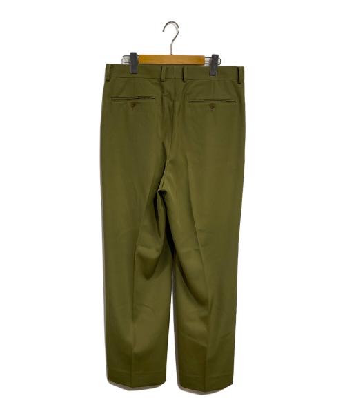 AURALEE（オーラリー）AURALEE (オーラリー) LIGHT WOOL MAX GABARDINE SLACKS オリーブ サイズ:SIZE 5の古着・服飾アイテム