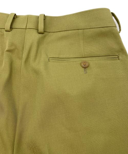 AURALEE（オーラリー）AURALEE (オーラリー) LIGHT WOOL MAX GABARDINE SLACKS オリーブ サイズ:SIZE 5の古着・服飾アイテム