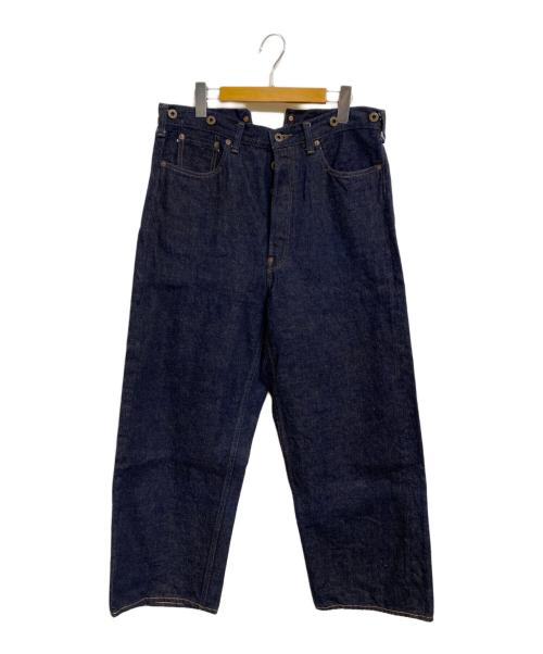 NIGEL CABOURN（ナイジェルケーボン）NIGEL CABOURN (ナイジェルケーボン) RAILMAN DENIM PANTS インディゴ サイズ:W32の古着・服飾アイテム