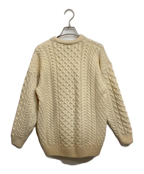 aran WOOLLEN MILLS（アラン ウーレンミルズ）aran WOOLLEN MILLS (アラン ウーレンミルズ) アイリッシュウール アランセーター アイボリー サイズ:XS(UK)の古着・服飾アイテム