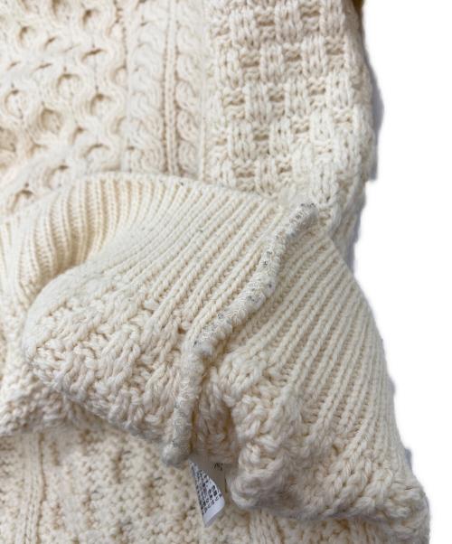 aran WOOLLEN MILLS（アラン ウーレンミルズ）aran WOOLLEN MILLS (アラン ウーレンミルズ) アイリッシュウール アランセーター アイボリー サイズ:XS(UK)の古着・服飾アイテム