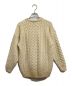 aran WOOLLEN MILLS (アラン ウーレンミルズ) アイリッシュウール アランセーター アイボリー サイズ:XS(UK)：5000円