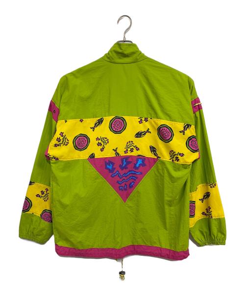 adidas Originals（アディダスオリジナル）adidas Originals (アディダスオリジナル) 80's アノラックジャケット グリーン系クレイジーカラー サイズ:SIZE D6の古着・服飾アイテム