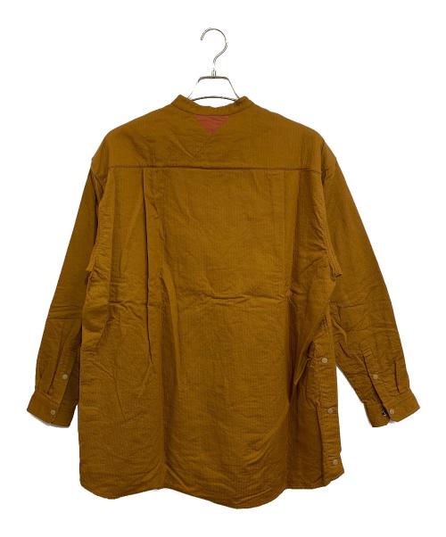 WHITE MOUNTAINEERING（ホワイトマウンテ二アニング）WHITE MOUNTAINEERING (ホワイトマウンテ二アニング) スモックシャツ ブラウン サイズ:1の古着・服飾アイテム